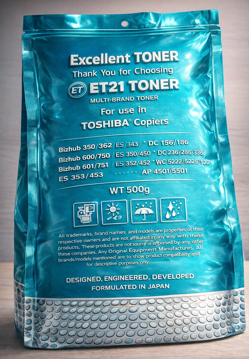 Excellent on print Eop21 Toner